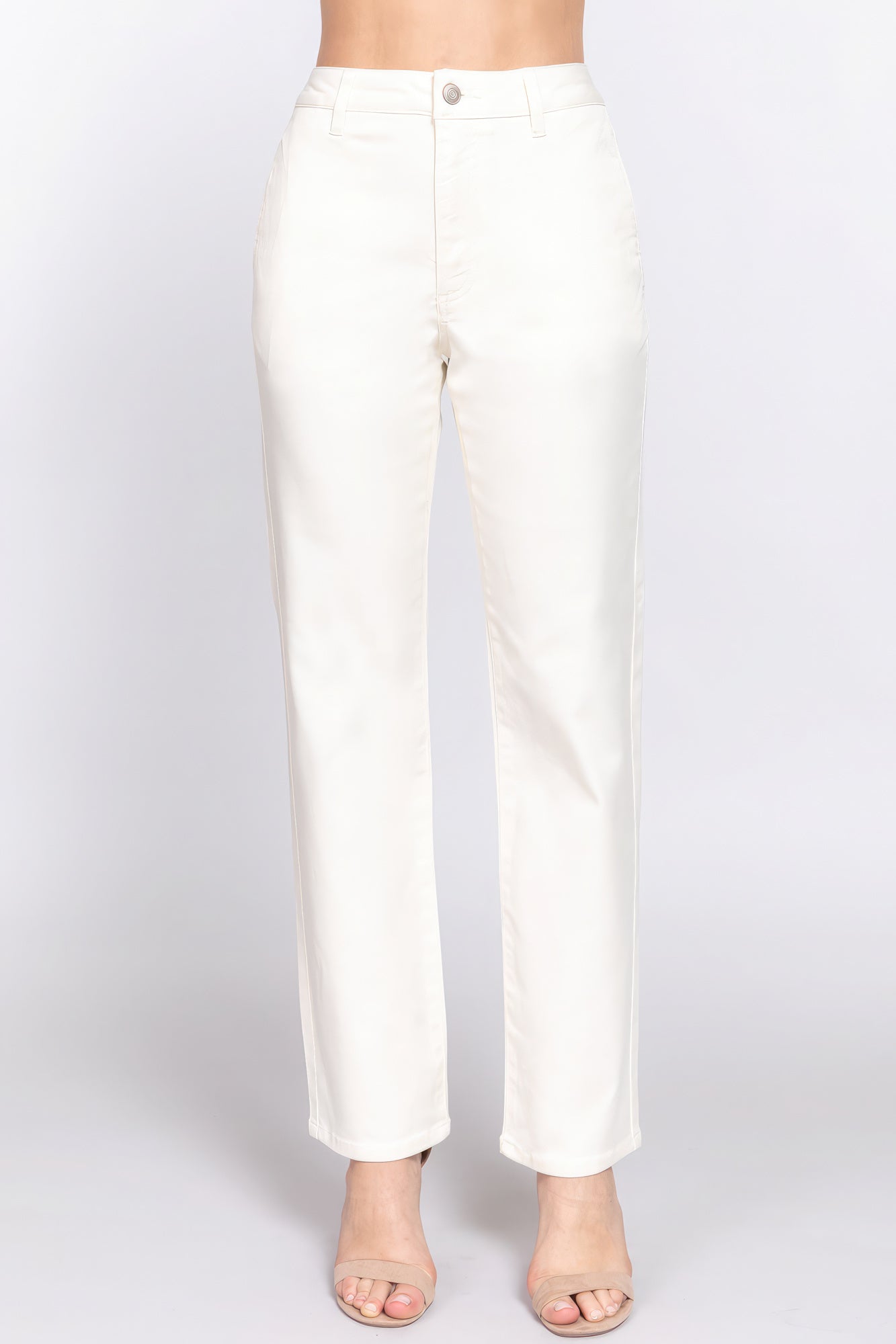 Straight Fit Twill Long Pants - Premium  from ZLA - Just $25.50! Shop now at ZLA