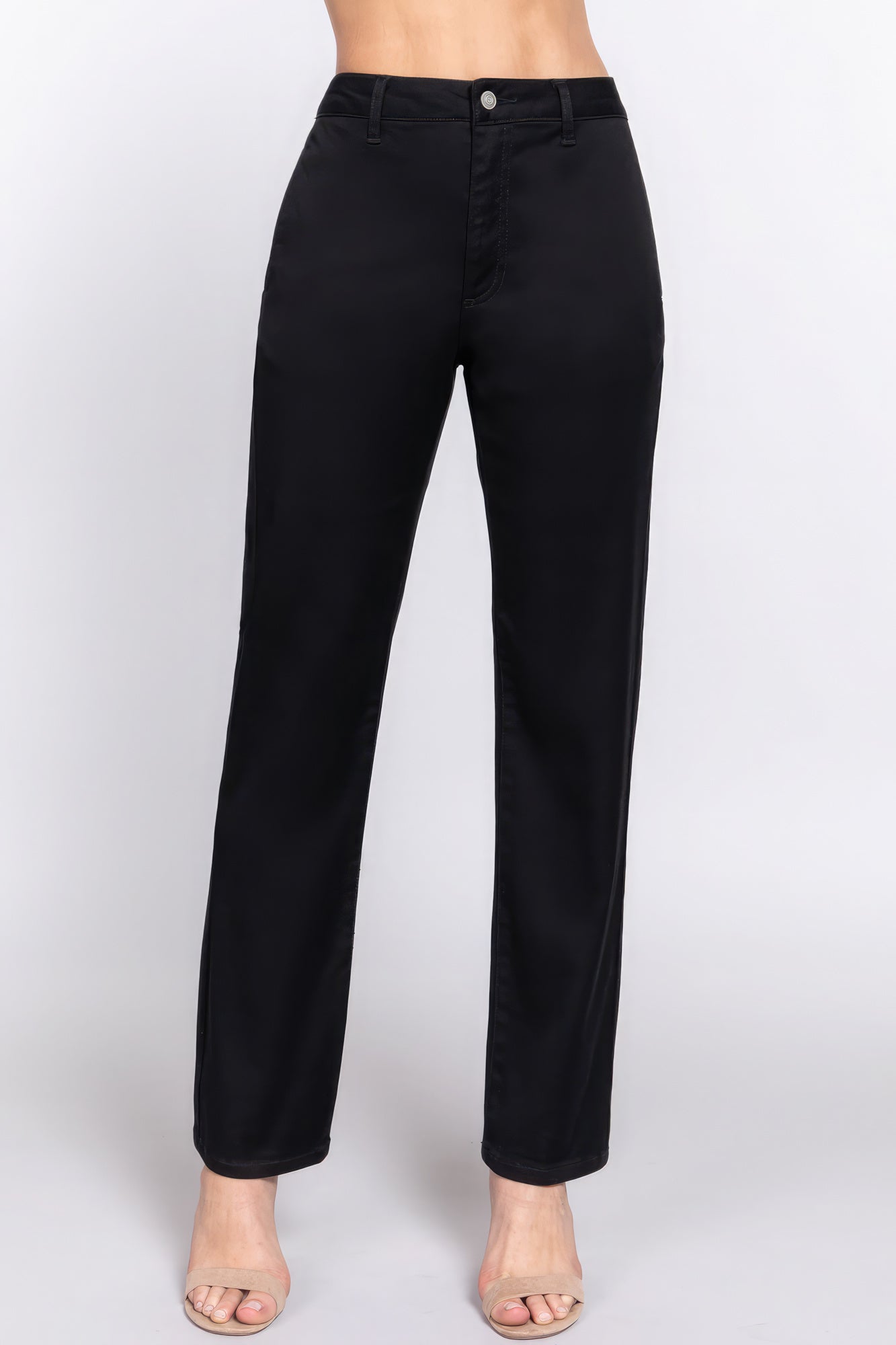 Straight Fit Twill Long Pants - Premium  from ZLA - Just $25.50! Shop now at ZLA