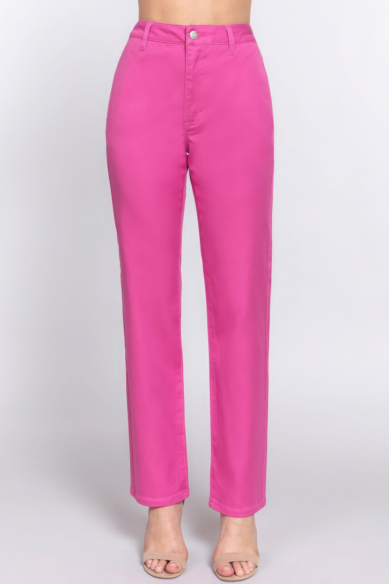 Straight Fit Twill Long Pants - Premium  from ZLA - Just $25.50! Shop now at ZLA