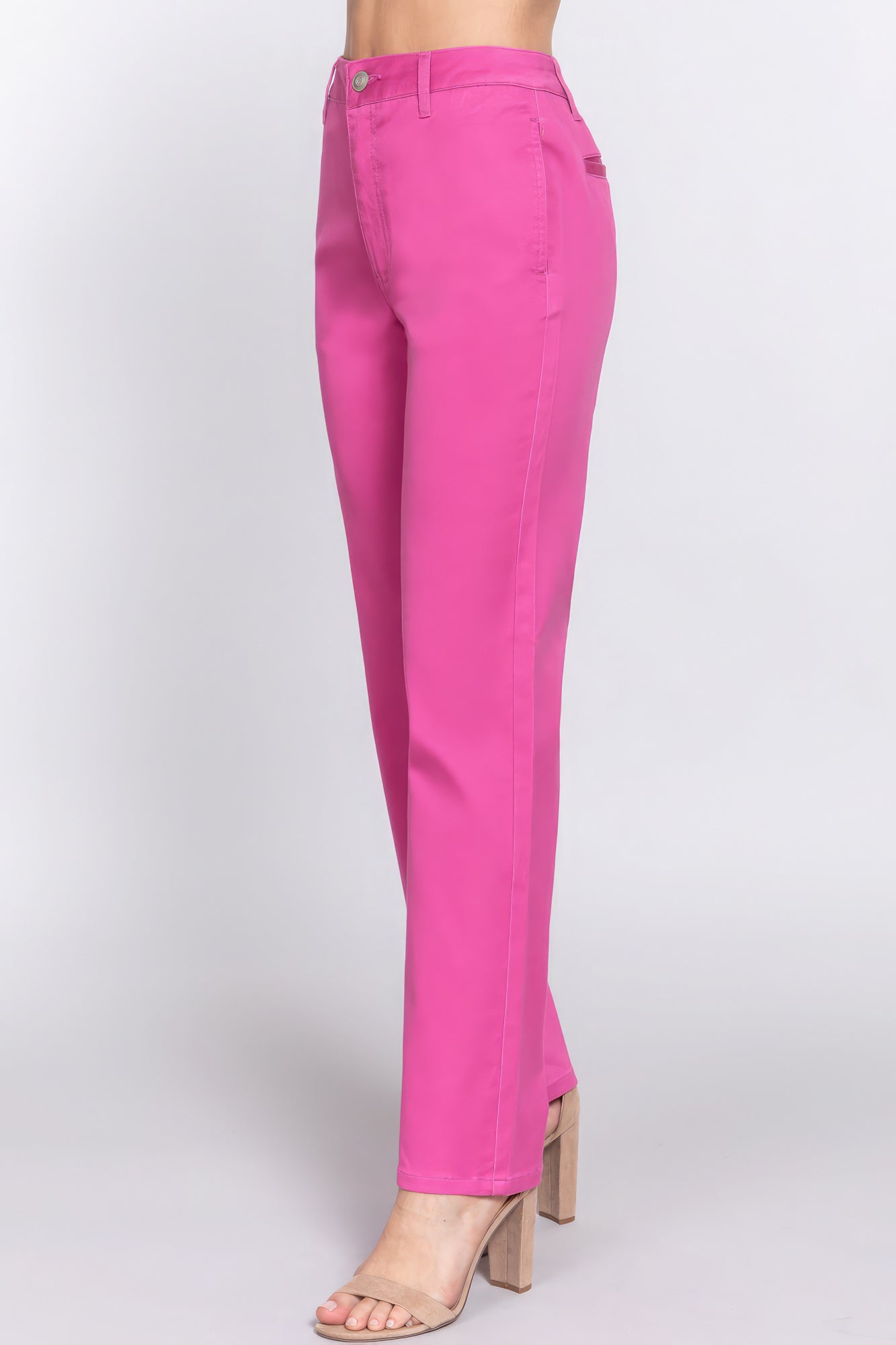 Straight Fit Twill Long Pants - Premium  from ZLA - Just $25.50! Shop now at ZLA