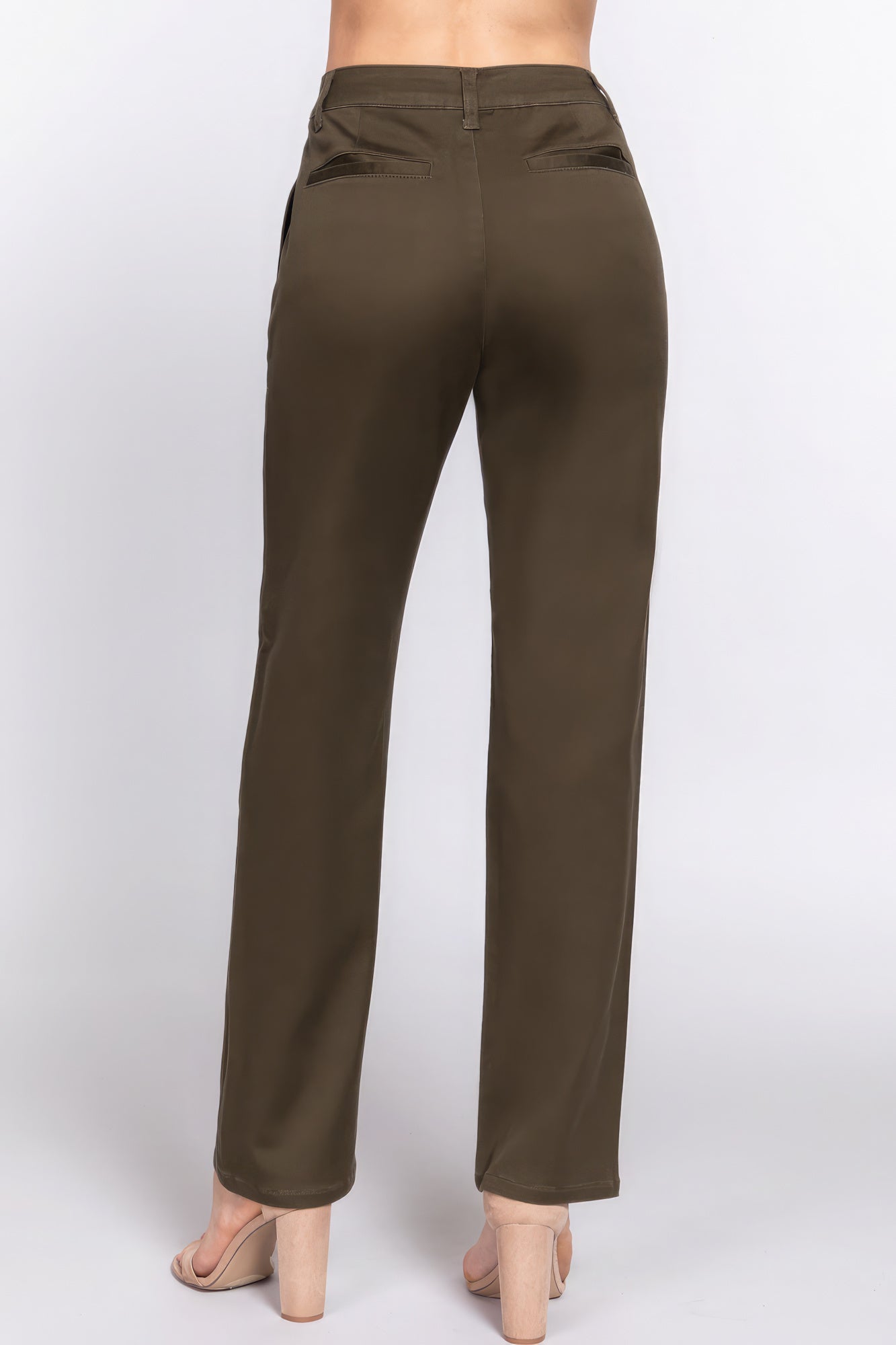 Straight Fit Twill Long Pants - Premium  from ZLA - Just $25.50! Shop now at ZLA