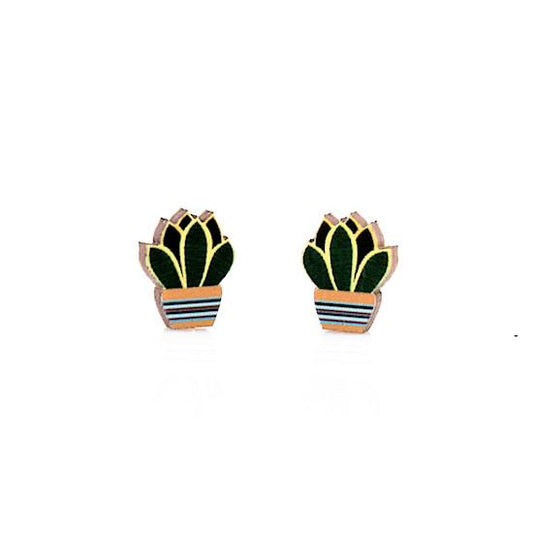 Succulent Stud Earrings #3042 - Premium Earrings from Red Sunflower - Just $14.80! Shop now at ZLA