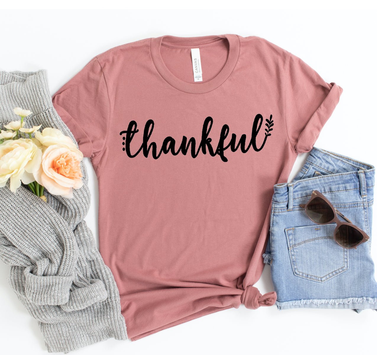 Thankful T-shirt - Premium  from Printliss - Just $22.95! Shop now at ZLA