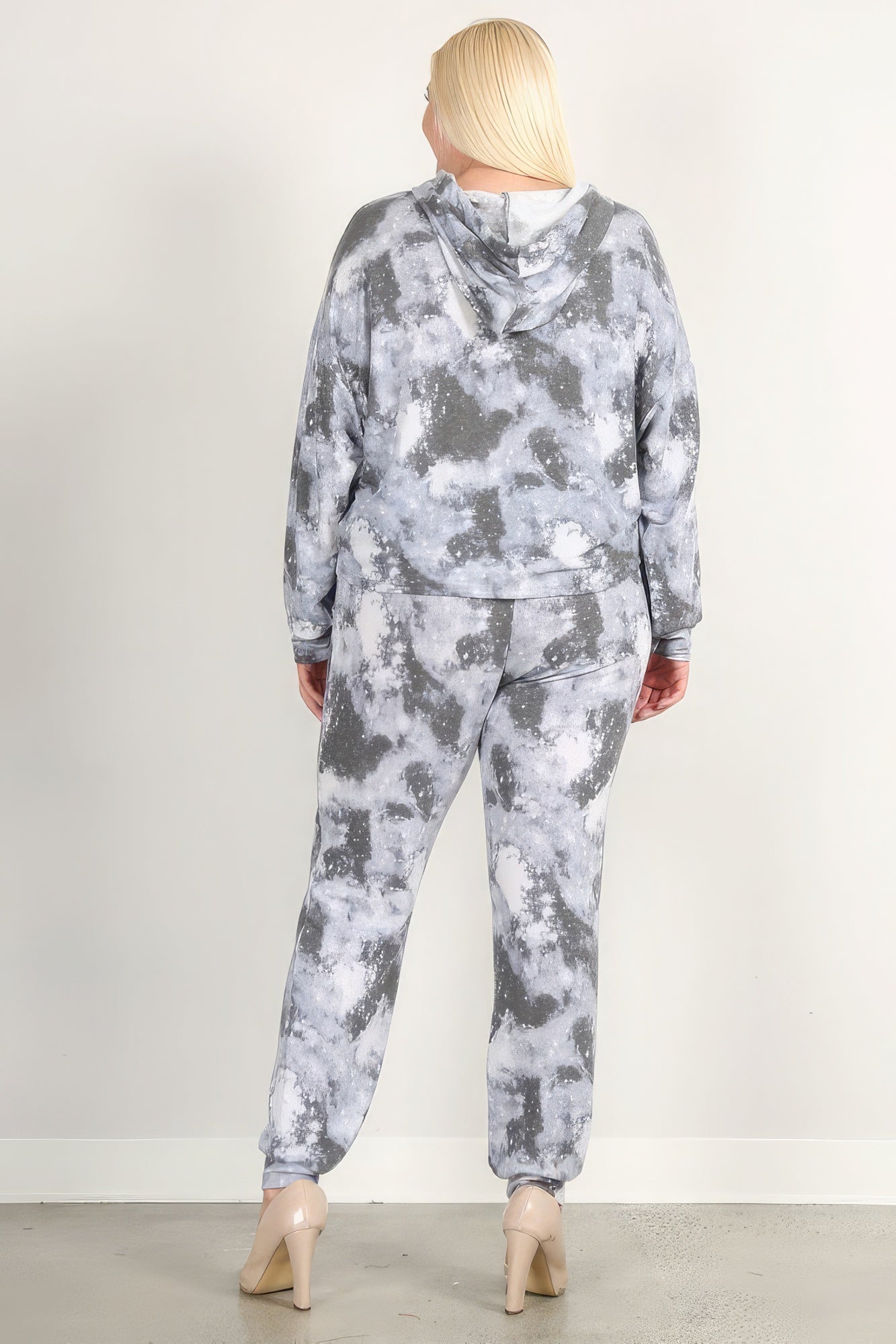 Tie Dye Print Pullover Hoodie And Sweatpants - Premium  from ZLA - Just $47! Shop now at ZLA