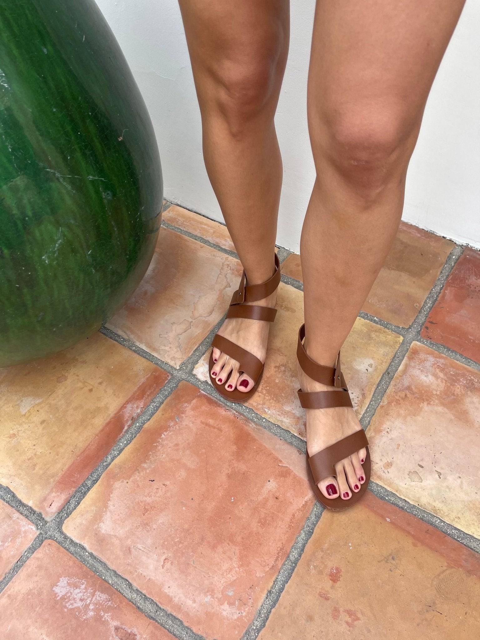 Turkbuku Sandal - Brown - Premium  from Bougainvilleas Sandals - Just $185! Shop now at ZLA