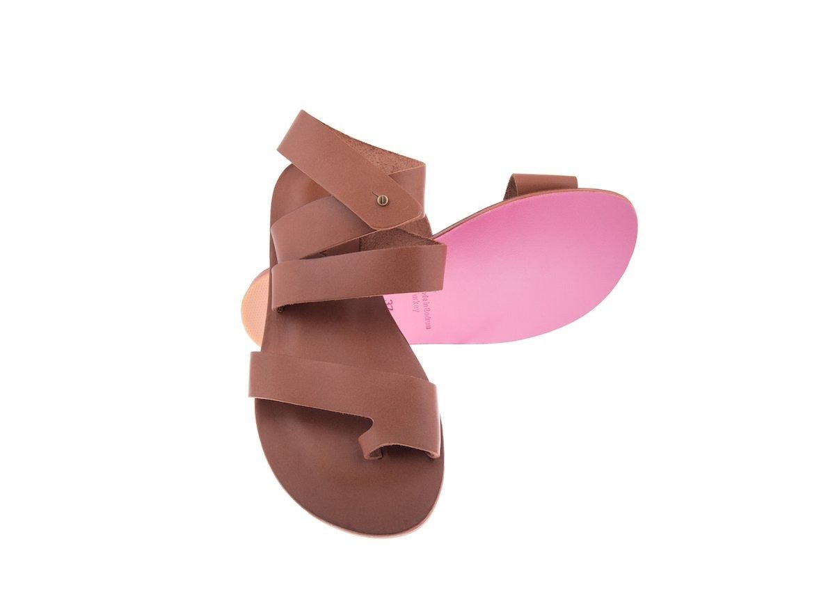 Turkbuku Sandal - Brown - Premium  from Bougainvilleas Sandals - Just $185! Shop now at ZLA