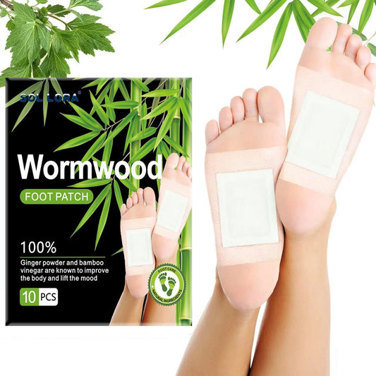 Wormwood Foot Patch, Sleep Feel Better, Ginger Foot Pads for Relaxation, Relieve Stress and Pain - Premium  from ZLA - Just $4.84! Shop now at ZLA