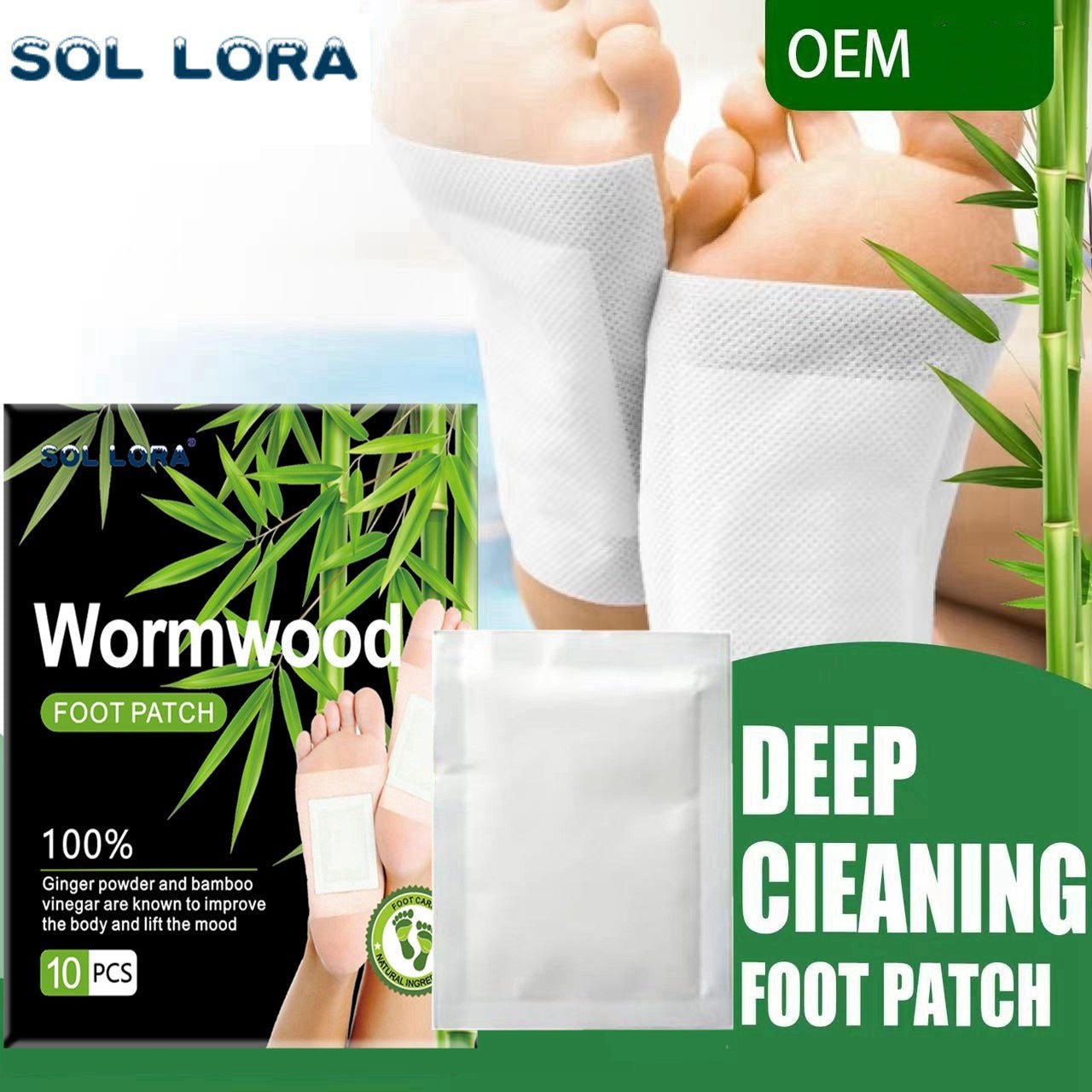 Wormwood Foot Patch, Sleep Feel Better, Ginger Foot Pads for Relaxation, Relieve Stress and Pain - Premium  from ZLA - Just $4.84! Shop now at ZLA